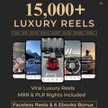 15,000+ Luxury 4K Video Reels Bundle | Instagram, TikTok, YouTube Shorts | PLR & MRR Rights | Instant Download